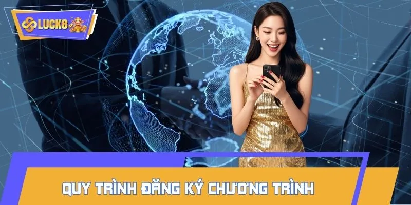 Quy trình đăng ký chương trình được thiết kế dễ hiểu